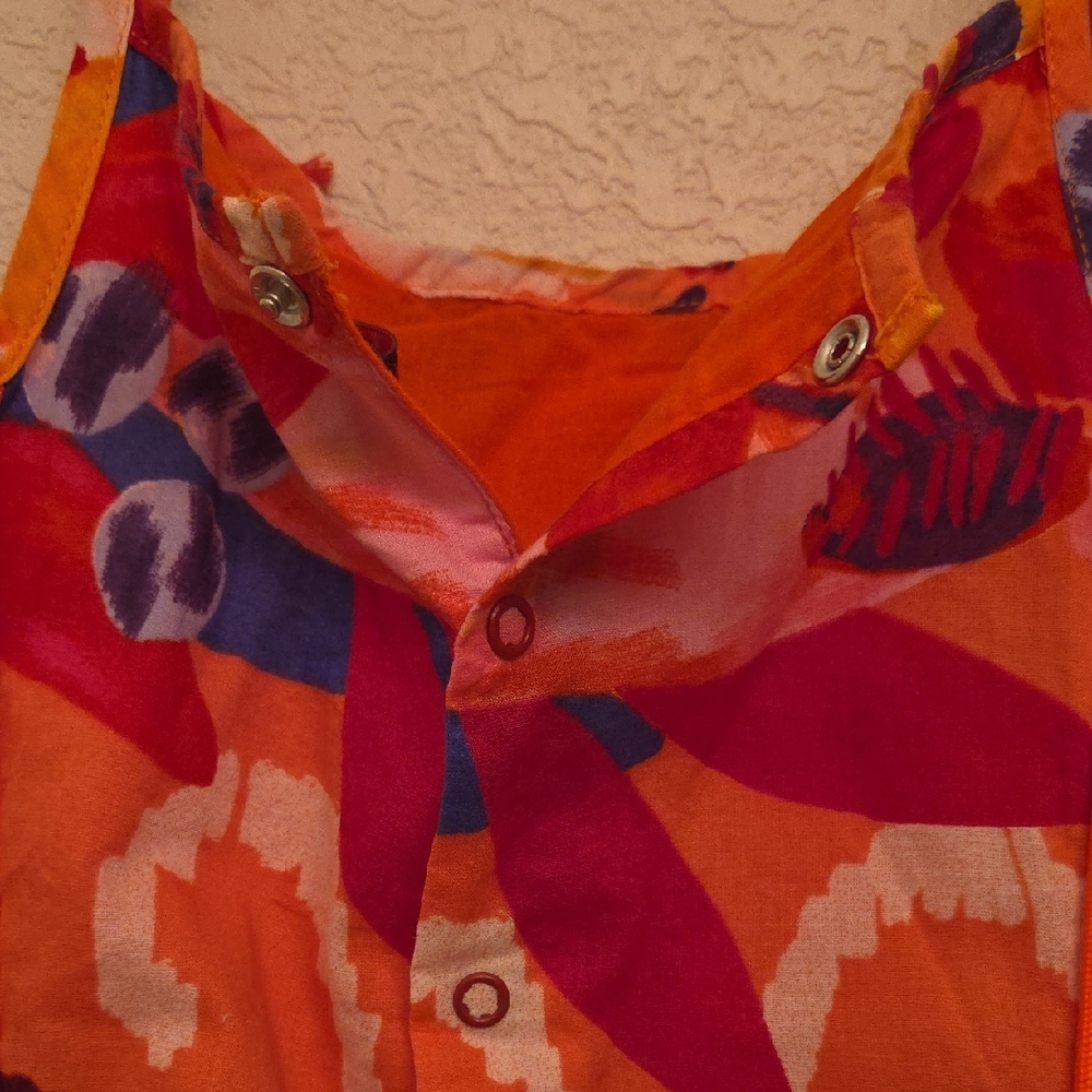 Catimini Bright Orange Dress - Picture 7 of 10